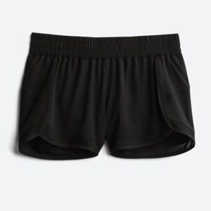 EUC GAIAM Luna Mesh Woven Performance Shorts XL Black moisture wicking quick dry